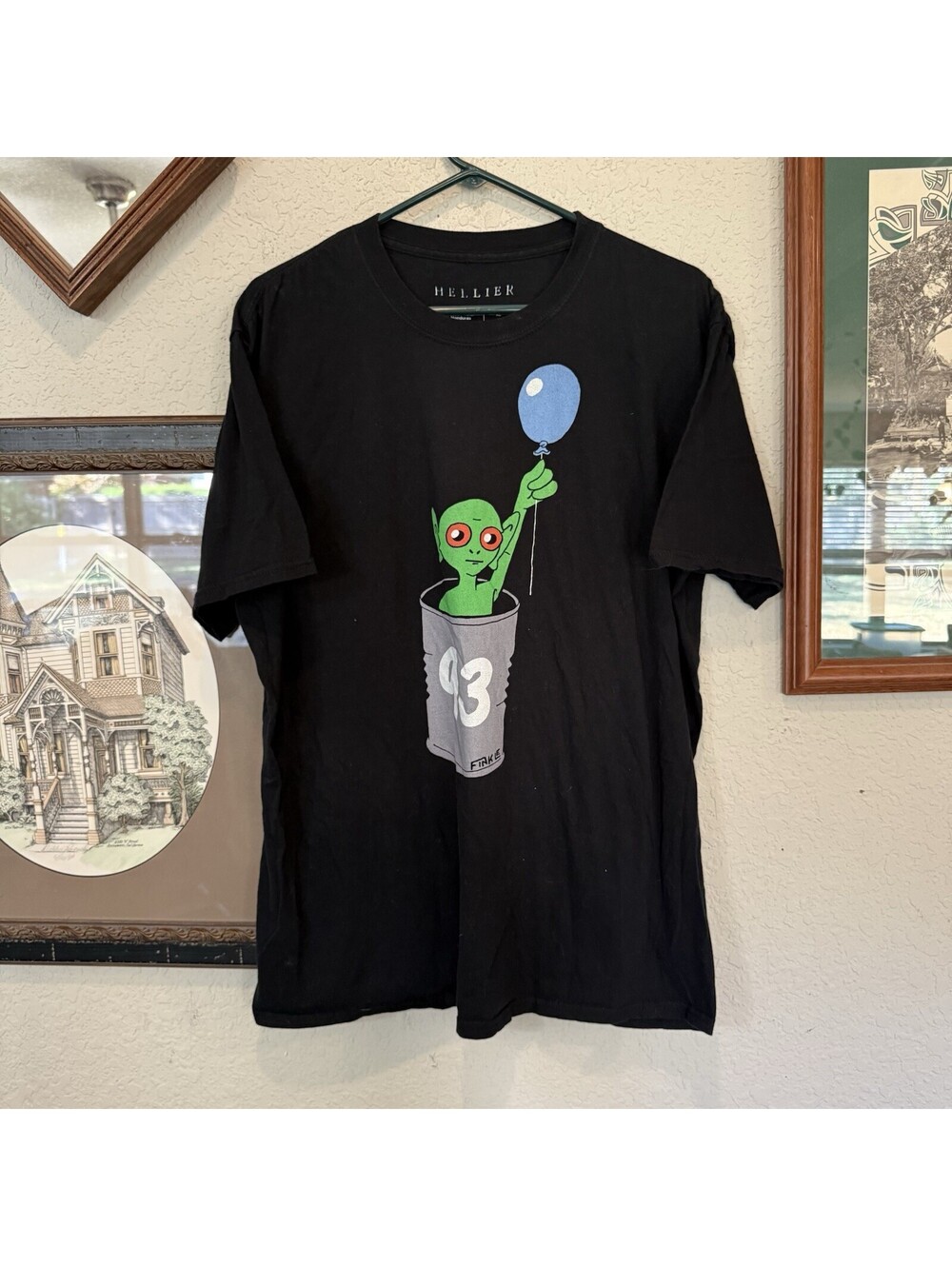 Hellier Kentucky Goblins Tv Promo Shirt Cryptids Hopkinsville Horror Size XL